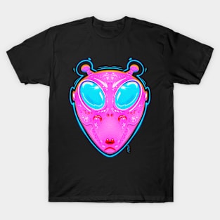 Neon alien T-Shirt